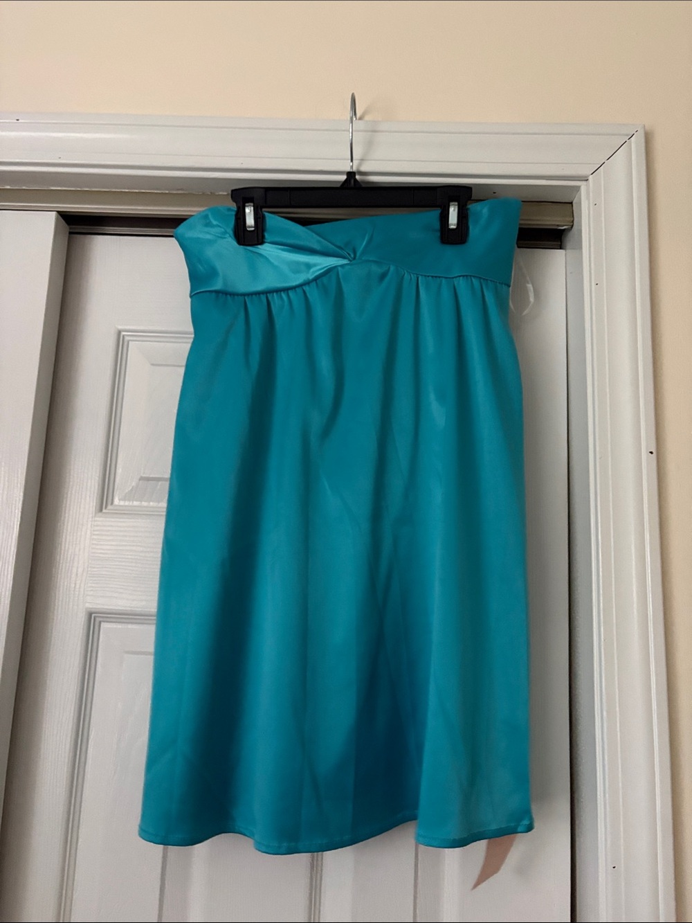 SHEIN Strapless Turquoise Women’s Dress